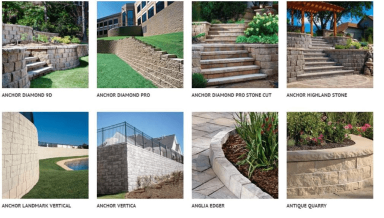 CLASSIC RETAINING WALSS AND STAIRS